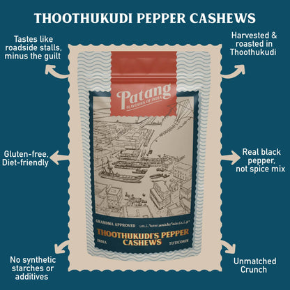 Thoothukudi Pepper Cashews - Patang