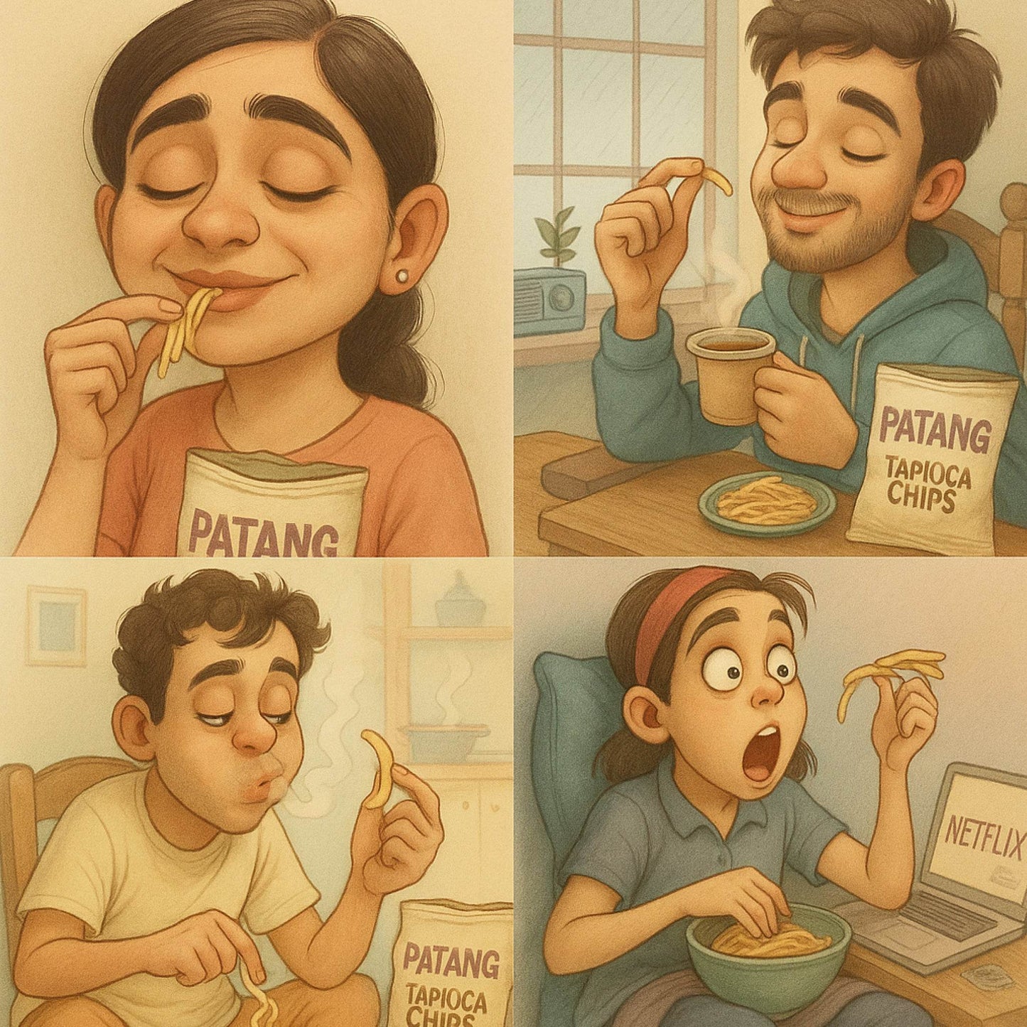 Bengaluru Tapioca Chips - Patang