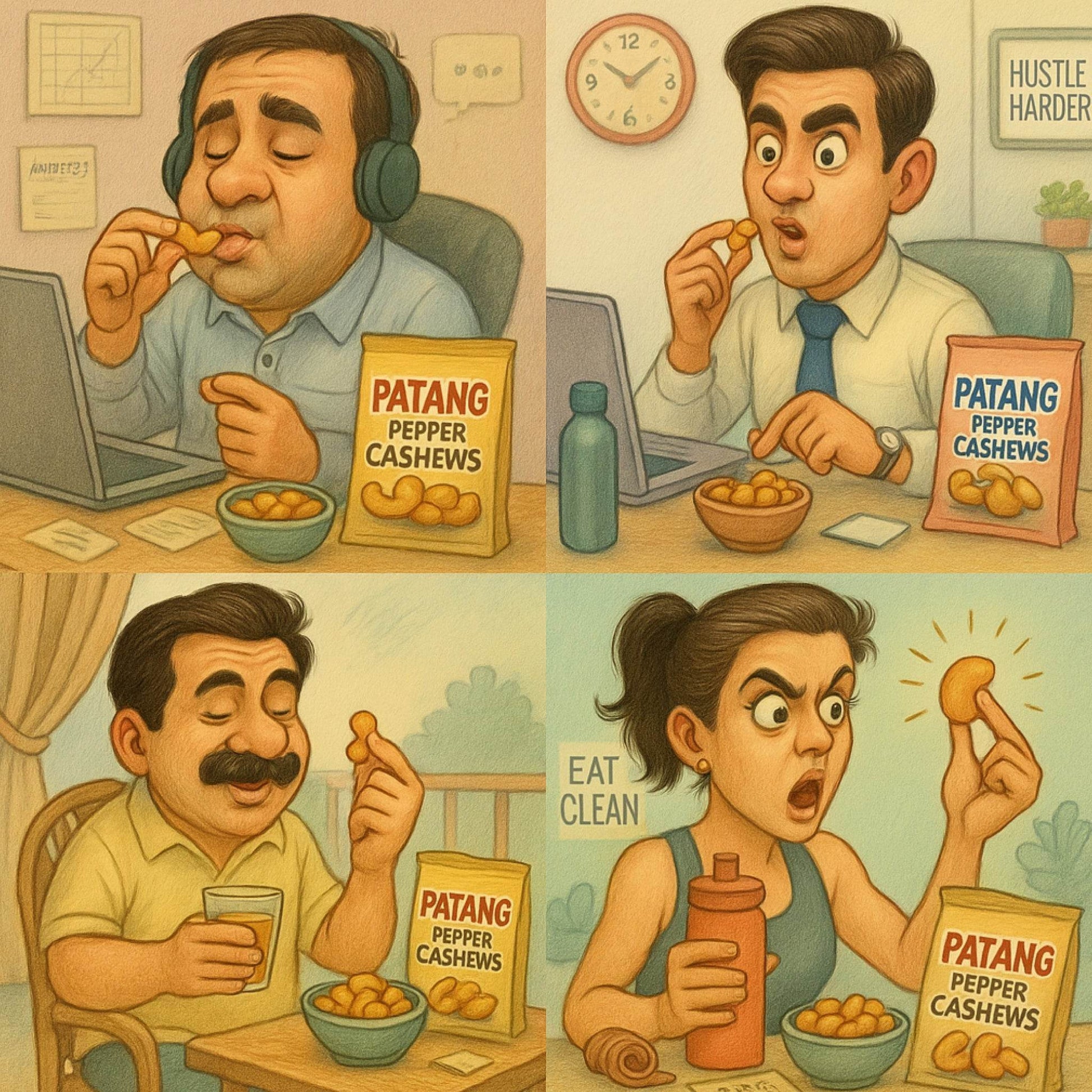 Thoothukudi Pepper Cashews - Patang